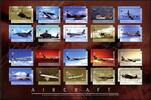 Briefmarken Singapur Singapore 2003 Flugzeuge Airbus Hubschrauber Jets 1251-1270 Bogen MNH -