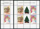 Briefmarken Surinam 2003 Weihnachten Christmas Navidad 1890-1891 Kleinbogen + Block 92 MNH  1890-1891 