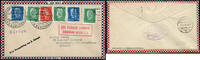Briefmarken Katapult 1930 Dt. Reich Brief Kein Katapultflug D. Europa Catapult R-026 B /1138 -