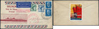 Briefmarken Katapult 1929 Dt. Reich Roessler-Brief Seepostaufgabe USA Catapult H 4 c / -