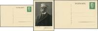 Briefmarken Dt. Reich Privat-Bildpostkarte PP 117 E2 Portrait Graf Zeppelin Ungebraucht/ 68 -