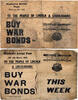 Other Great Britain 1918 Lincoln Air Drop Flyers Buy War Bonds WWI Flugblätter / -