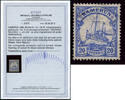 Briefmarken 1905 Kamerun Michel 10 ° Ssanga-Ngoko Foto-Attest Jäschke-Lantelme BPP / 71 RAR