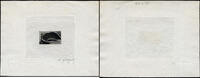 Briefmarken Madagaskar Vulkan Tritrivasee Volcano 480 Artist Sunken Die Proof Signed -