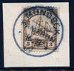 Briefmarken Kamerun Michel 7 ° Mundeck 16/8/09 Briefstück Luxus Geprüft Mansfeld / 53 -