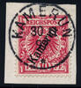 Briefmarken 30 v. Chr. Kamerun 1897 Michel 3 ° Kamerun (Stadt) 30/11/97 Briefstück Luxus / 48