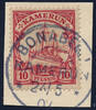 Briefmarken Kamerun Michel 9 ° Bonaberi 24/5/02 Briefstück Luxus / 18 -