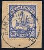 Briefmarken Kamerun 1911 Michel 10 ° Bamenda 1/12/11 Briefstück Luxus / 14 -
