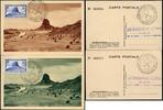 Briefmarken Algerien Algeria Phonolithfels Vulkangestein Berg 309 Maxikarten Maxicards -