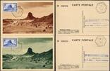 Briefmarken Algerien Algeria Phonolithfels Vulkangestein 309 EST Maxikarten Maxicards -