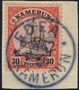 Briefmarken Kamerun 1906 Michel 12 ° Edea 19/12/06 Luxus Briefstück / 116 -