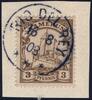 Briefmarken Kamerun Michel 7 ° Rio del Rey 16/8/03 Luxus Briefstück / 104 -