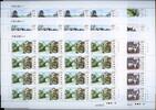 Briefmarken China PRC 2016-12 Alte Städte II Brücken Stadttore Häuser 4789-4794 Bogen MNH -