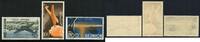 Briefmarken Reunion 1947 Flugpost Flugzeuge Küste Landschaft Airmail 328-330 MNH -