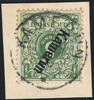 Briefmarken 1900 Kamerun Michel 2 ° Kamerun ?/9/00 Briefstück Einwandfrei / 74