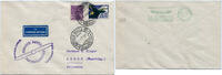 Briefmarken Zeppelin Brasilien 2. SAF Brief Rio de Janeiro Deutschland Si 216 A / 2449 -