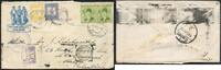 Stamps Egypt Censor Cover to Mount Carmel Haifa Palestine Postage Due Taxed / 142  1942 