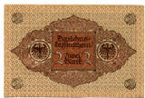 Weimarer Republik, 2 Mark Darlehenskassenschein 1.3.1920, UNC-