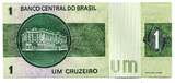 Brasilien, 1 Cruzeiro (1980), Geldschein, Banknote, UNC