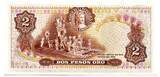 Kolumbien, 2 Pesos Oro 1977, Geldschein, Banknote, UNC