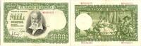 1000 Pesetas 1951 Spanien Geldschein Banknote ss+