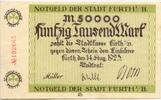 Bayern, 50 Tsd. Mark Fürth - Stadt, -