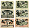 Bayern, 10, 25, 75 Pfennig Stammbach - Marktgemeinde, -