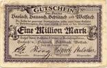 Baden, 1 Mio. Mark Haslach, Hausach ... - Städte gemeinsam, -