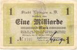 Württemberg, 1 Mrd. Mark Ehingen a. D. - Stadt, -