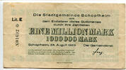 Baden, 500 Tsd. Mark Schopfheim - Stadt, -