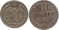 Berg, 3 Stüber Maximilian IV. (I.) Joseph, 1799-1806-1825,
