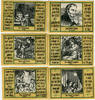 Baden, 6x 50 Pf Schopfheim - Stadt, -