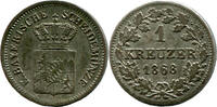 Bayern, 1 Kreuzer Ludwig II., 1864-1886, -