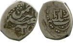 Afghanistan: Barakzai-Dynastie, ½ Rupie, Herat Abd ar-Rahman, 1880-1901 (1219-1319 AH), -