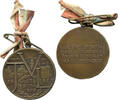 Lindenberg im Allgäu - Stadt, Medaille v. Walter Schott (Verlag Ball) Turnverein TVL a. d. 39. Gauturnen, -