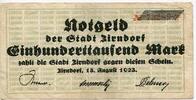 Bayern, 100 Tsd. Mark Zirndorf - Stadt, -
