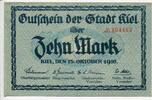 Schleswig-Holstein, 10 Mark Kiel - Stadt, -