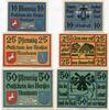 Hannover, 10, 25, 50 Pf Neuhaus a. Ostee - Kreis, -