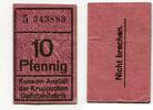 Rheinland, 10 Pfennig Essen - Konsum-Anstalt Kruppsche Gußstahlfabrik, -