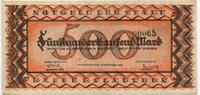 Pfalz, 500 Tsd. Mark Kaiserslautern - Stadt, -