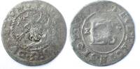 Pommern-Cammin, Doppelschilling 1622 m. Gegenstempel v. Ulrich, 1618-1622