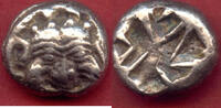 Parion (Mysien), Drachme Gorgoneion, -