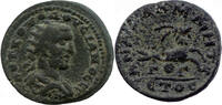 Römisches Kaiserreich, Bronze, Anazarbus (Kilikien) Volusianus, 251-253: Capricorn, -