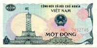 Vietnam, 1 Dong Banknote Geldschein, -