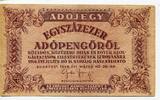Ungarn, 50.000 Adopengö Banknote Geldschein, -