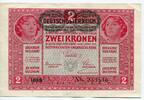 Österreich, 2 Kronen Banknote Geldschein, -