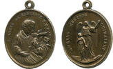 Frankreich/Italien Medaille Aloysius von Gonzaga SJ (1568-1591), -