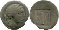 Masikytes (Lykien), ¼ Drachme Artemiskopf nach rechts//Dreifuß, -