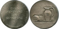 Schaffhausen Schweiz, Silberwarenfabrik Sternegg. Brot, Krug, Medaille 1960, vz+