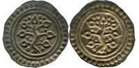 Lindau - Stift, Linde, Perlrand mit 39 Perlen, Brakteat ca. 1185-1200, feine Tönung, vz-